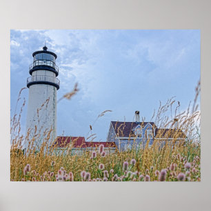 foto van het Kaap Cod Light House Poster