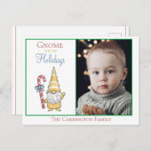 Foto van het kerstcadeau voor de Feestdagen Briefkaart (Voorkant / Achterkant)