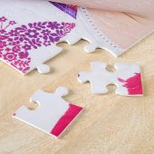 Foto van het kind, vriend, echtgenoot, moeder of h legpuzzel (Zijkant)