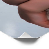 Foto van het kind, vriend, echtgenoot, moeder of h perfect poster (Hoek)