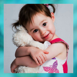 Foto van het kind, vriend, echtgenoot, moeder of h perfect poster