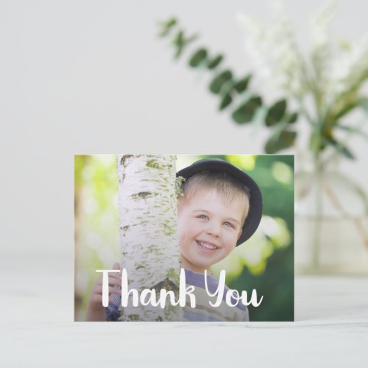 Foto van het kinderdagverblijf Foto: Dank u Briefk Briefkaart (Staand voorkant)