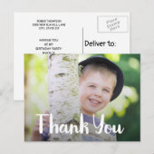 Foto van het kinderdagverblijf Foto: Dank u Briefk Briefkaart (Voorkant / Achterkant)