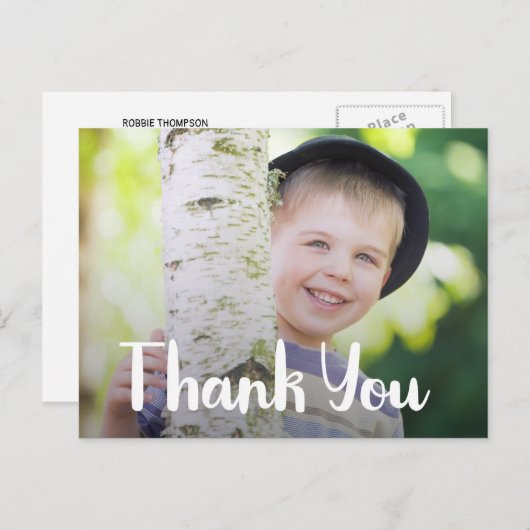 Foto van het kinderdagverblijf Foto: Dank u Briefk Briefkaart (Voorkant / Achterkant)