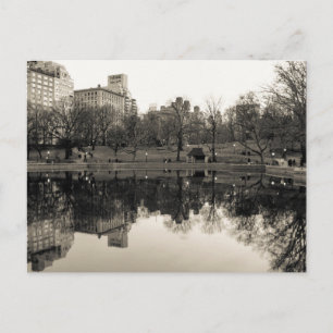 Foto van het Landschap Central Park Briefkaart