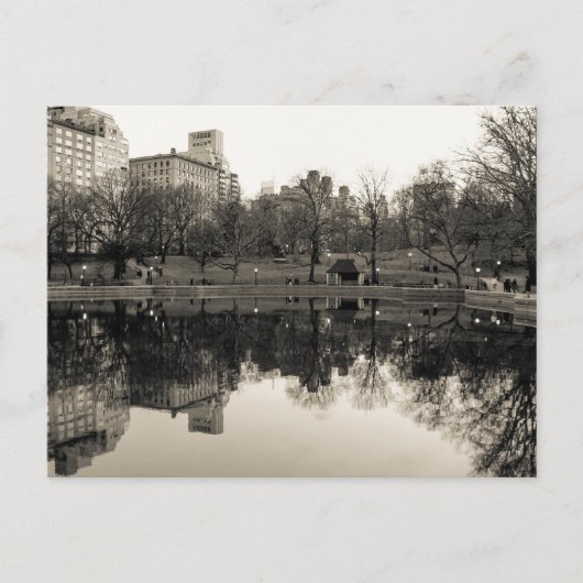 Foto van het Landschap Central Park Briefkaart (Voorkant)