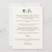 Foto van het leven vieren kaart (Achterkant)