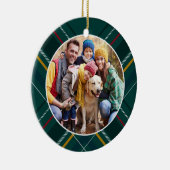 Foto van het lijst met kerstmis keramisch ornament (Rechts)