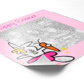 Foto van het Lijst van Pasen Bunny Afdruk (Hoek)