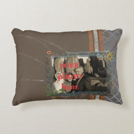 Foto van het Lijst van Travel World Decoratief Kussen