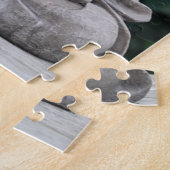 Foto van het Meditatie-boeddah-beeld Legpuzzel (Zijkant)