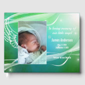 Foto van het Memorial Guest Book Gastenboek (Voorkant)