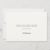 Foto van het Merriest Kerstrecroscript Feestdagenkaart (Achterkant)