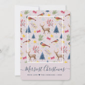 Foto van het Merriest Kerstscript Feestdagenkaart (Voorkant)