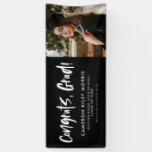 Foto van het moderne afstuderen spandoek (Verticaal)