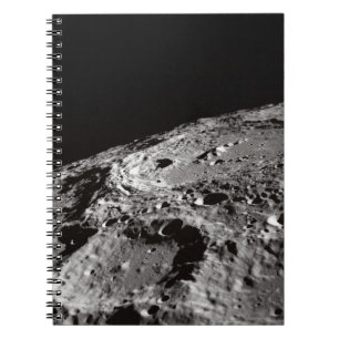 FOTO VAN HET MOON-OPPERVLAK NOTITIEBOEK