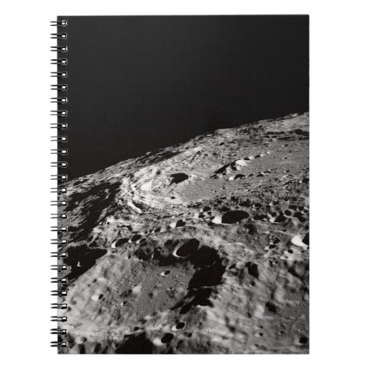 FOTO VAN HET MOON-OPPERVLAK NOTITIEBOEK (Voorkant)