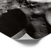 FOTO VAN HET MOON-OPPERVLAK POSTER (Hoek)