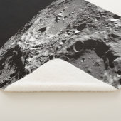 FOTO VAN HET MOON-OPPERVLAK SHERPA DEKEN (3/4)