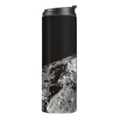 FOTO VAN HET MOON-OPPERVLAK THERMOSBEKER (Gedraaid links)