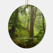 Foto van het Nationaal Park Rainforest Keramisch Ornament (Links)