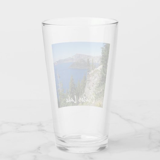 Foto van het Nationaal Park van het meer van Crate Glas (Achterkant)