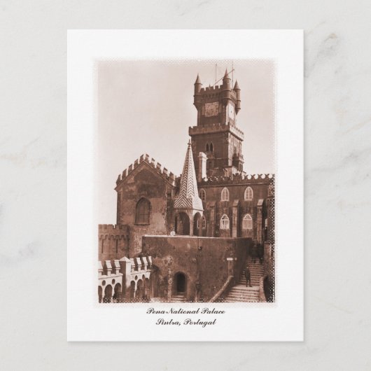  foto van het nationale paleis briefkaart (Voorkant)