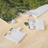 Foto van het nationale park Rainier Wildbloemen Legpuzzel (Zijkant)