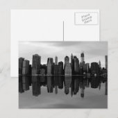 Foto van het New York City Skyline Landscape Briefkaart (Voorkant / Achterkant)