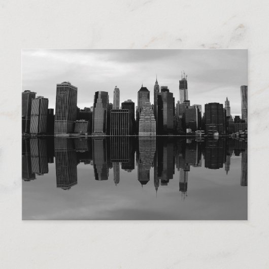 Foto van het New York City Skyline Landscape Briefkaart (Voorkant)