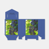 Foto van het Paarse evangelie van John Bible Verse Bedankdoosjes (Uitgevouwen)