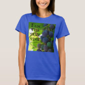 Foto van het Paarse evangelie van John Bible Verse T-shirt (Voorkant)