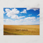 Foto van het plattelandslandschap South Dakota Briefkaart (Voorkant)