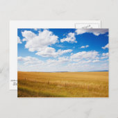 Foto van het plattelandslandschap South Dakota Briefkaart (Voorkant / Achterkant)