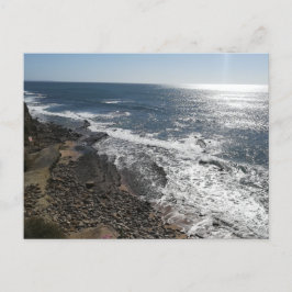 Foto van het Portugese Lissabon Beach Vacation Sou Feestdagenkaart