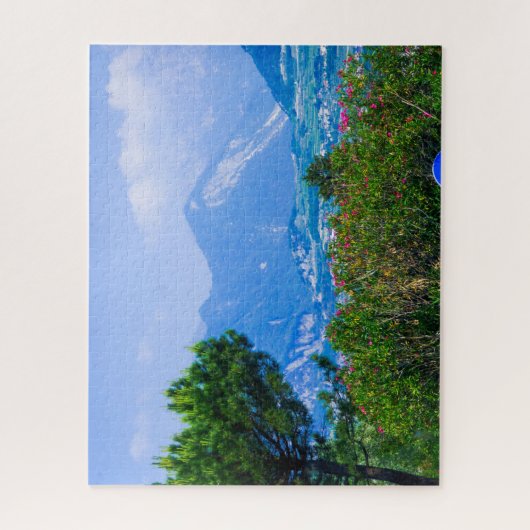 Foto van het prachtige landschap in Italië, Europa Legpuzzel (Verticaal)