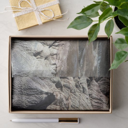 Foto van het prachtige woestijngebergte tissuepapier (Geschenk)