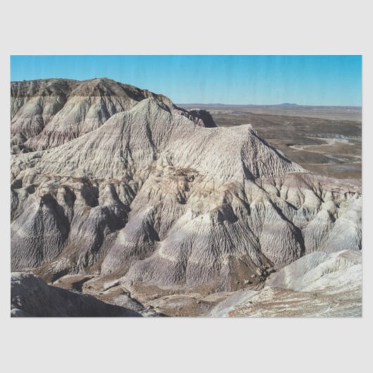 Foto van het prachtige woestijngebergte tissuepapier (Voorkant)