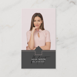 Foto van het professionele moderne Real Estate Mon Visitekaartje