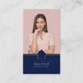 Foto van het professionele moderne Real Estate Mon Visitekaartje (Voorkant)