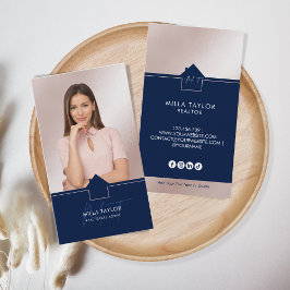 Foto van het professionele moderne Real Estate Mon Visitekaartje