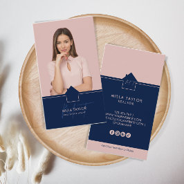 Foto van het professionele moderne Real Estate Mon Visitekaartje