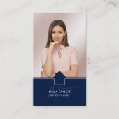 Foto van het professionele moderne Real Estate Mon Visitekaartje (Voorkant)