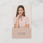 Foto van het professionele moderne Real Estate Mon Visitekaartje (Voorkant)