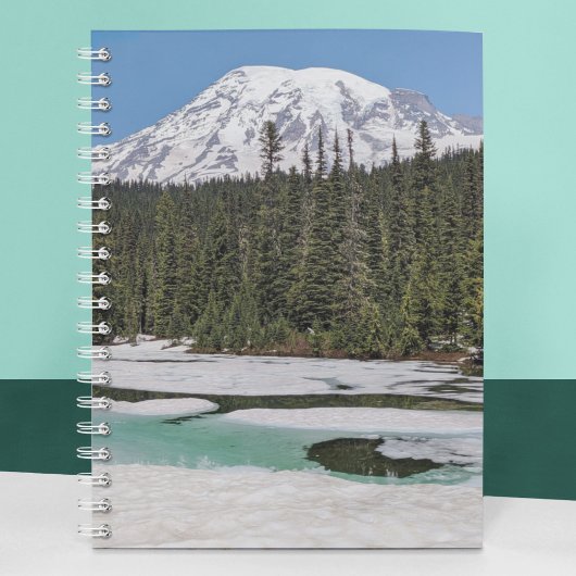 Foto van het Rainier- en diepvriesmeer Notitieboek