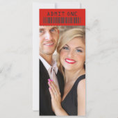 Foto van het Rock- en Roll Wedding-kaartje Kaart (Achterkant)