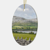 Foto van het schilderachtig Burren County Claire I Keramisch Ornament (Links)
