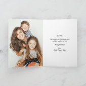 Foto van het Seizoenseizoensfeest Red Mittens Holi Feestdagen Kaart (Binnen)