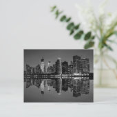 Foto van het Skyline Landscape van New York City Briefkaart (Staand voorkant)