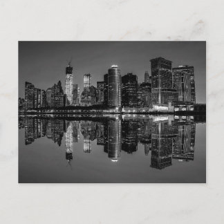Foto van het Skyline Landscape van New York City Briefkaart